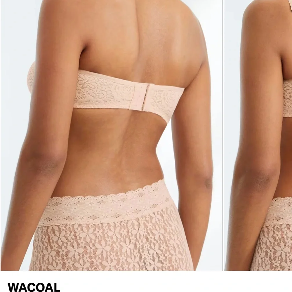 Wacoal Lace Strapless Bra in Beige - Picture 10 of 10